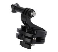 ASHATA Clip de Montaje del Parabrisas de Motocicleta, Montaje de la Cámara de Aleación de Aluminio con Potente Mecanismo de Bloqueo y Almohadillas de Silicona de Doble Capa, para D Ji