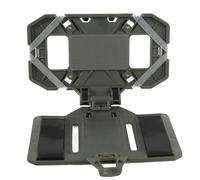 ASHATA Clip de Montaje para Teléfono en el Pecho para Chaleco Táctico Al Aire, Tablero de Navegación Plegable para Pantallas de 4,7 a 6,7 Pulgadas, Accesorio para Plataforma de Pecho (Follaje)
