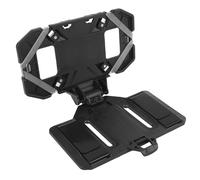 ASHATA Clip de Montaje para Teléfono en el Pecho para Chaleco Táctico Al Aire, Tablero de Navegación Plegable para Pantallas de 4,7 a 6,7 Pulgadas, Accesorio para Plataforma de Pecho (Black)