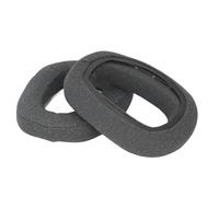 ASHATA Cojines de Orejas, 2 Pcs Cómodas Almohadillas de Aislamiento de Ruido en Espesas de Reemplazo para Auriculares (Black)