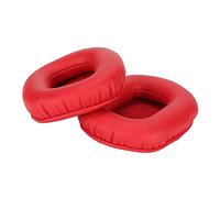 ASHATA Cojines de Orejas de Cuero Proteínas para W800BT W8088BT K800 K830 Auriculares Campos de Reemplazo Perfectos para una Mejor Comodidad y Durabilidad (rojo)