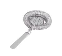 ASHATA Colador de Barra de Acero Inoxidable de Filtrado Fino para Barman, Colador de Cóctel para Bar Restaurante Fiesta, 3,8 Oz (#4)