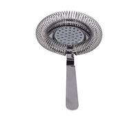 ASHATA Colador de Barra de Acero Inoxidable de Filtrado Fino para Barman, Colador de Cóctel para Bar Restaurante Fiesta, 3,8 Oz (#1)