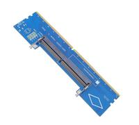 ASHATA Conector Adaptador de RAM DDR4 de Laptop a Escritorio | Módulo Convertidor de Memoria, SO DIMM de 288 Pines, Actualización de 260 Pines, Seguridad contra Sobrecorriente, Portátil