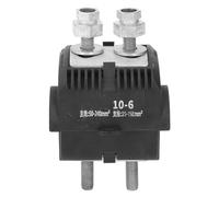ASHATA Conector de Perforación de Aislamiento de 10 KV Conector de Empalme de Cobre Eficiente para Servicios Aéreos con Estructura de Sellado para Uso Interior y Exterior, 1 Juego Aplicable para
