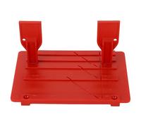 ASHATA Conjunto de Empalme de Cinta de 10 Pulgadas, Material ABS de Longitud Ajustable Conveniente, Use un Empalmador de Cinta de Casete de Tipo de Vía Completa para 1 Pulgada 1/2in /4in /8 de (rojo)