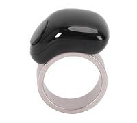 ASHATA Contador de Anillo Digital Tasbih Anillo Recordatorio de Oración Sensible Al Tacto con Bluetooth 5.1, Contador Vibratorio de Alarma Inteligente para 33 66 99 100 Cuentas, IP67 a Prueba de
