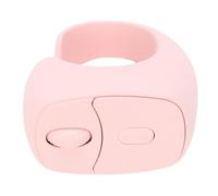 ASHATA Control Remoto de Anillo de Desplazamiento, Control Remoto Inalámbrico de Desplazamiento de Teléfono Bluetooth, Control de Anillo de Desplazamiento de Cámara con Punta de Dedo (Rosada)