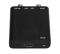 ASHATA Converter Coaxal Modulador HDMI RF, Modulador HDMI HDM61 1080P PAL Control Converter para Formato NTSC Salida de TV Home Console