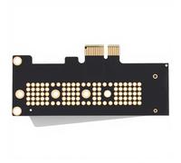 ASHATA Convertidor de Disco Duro PCIE X1 / X4 a M.2 NGFF SSD Nvme, Tarjeta Adaptadora PCI Express para SSD 2230/2242/2260/2280 (PCIEx1)