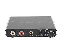 ASHATA Convertidor Extractor de Audio HDMI 4K 60 Hz SPDIF + Salida de 3,5 Mm Compatible con HDMI 2.0, HDCP 2., 1080P@60 Hz, Dolby Digital/DTS, para DVD, Reproductor HD, Decodificador