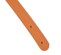 ASHATA Correa de Mano para Bolso DIY, Repuesto de Asa de Cuero Dividido con 8 Remaches de Bronce para Accesorios de Bolso, Correas para de Hombro, 2 uds. (Amarillo tostado)