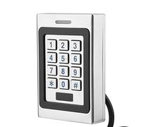 ASHATA de Control Acceso Multifuncional(Tarjetas,Código,Tarjeta+Código) con Teclado Luminoso,Password Lock Puerta Entrada Proximidad Leer Tarjetas de ID,Almacenar 2000 Usuarios