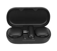 ASHATA de Micrófonos Inalámbricos con Cancelación de Ruido AI para Entrevistas de Podcasting, Micrófonos Lavalier Profesionales con Estuche de Carga para Grabación de Voz Clara, 2 para Creadores de