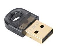 ASHATA Dongle Inalámbrico USB, Dongle Inalámbrico USB Adaptador Aduio Inalámbrico para Computadora para Adaptador 5.0 Dongle de Conexión Digital, Compatible con Voz y Datos Inalámbricos BT