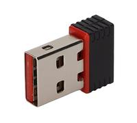 ASHATA Dongle WiFi, IEEE 802.11 n/g/b 2.4GHz Mini adaptador de red inalámbrica USB WiFi para PC de escritorio, compatible con Win2000/XP/Vista/Win7/Mac/Linux