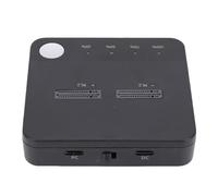 ASHATA Duplicador de Disco Duro M.2, Estación de Acoplamiento de Clonación NVMe de 20 Gbps, Caja SSD Dual Compatible con Clonación sin Conexión UASP y Recorte para PCIe Gen4x4 y