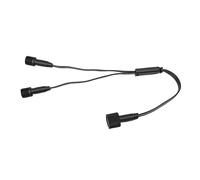 ASHATA Durable 2 Macho a 1 Hembra Luces Exteriores Y Divisor para H705A H705B H705C Impermeable 1 Cable de Extensión