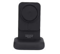 ASHATA Empuñadura Magnética para Cámara de Teléfono con Control Remoto Inalámbrico Desmontable, Mango Ergonómico Cómodo para Empuñadura de Cámara con Adaptador de Zapata Fría con (Black)