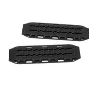 ASHATA Escalera de RC de Plástico para SCX24, Diseño Antideslizante para Caminos Complejos, Fácil Instalación y Mejora de la Decoración (BLACK)