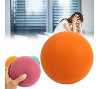 ASHATA Esponja de Bola Silenciosa de 18 Cm con Reducción de Ruido, Pelota Hinchable Suave, Ligera y Duradera para Deportes de Interior, Verde (Rojo)