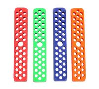 ASHATA Estante Magnético para Soporte de Puntas Hexagonales, 4 Piezas de Almacenamiento Compacto y Colorido para Brocas de 1/4 de Pulgada, Material Resistente y Fácil Recuperación, Perfecto para