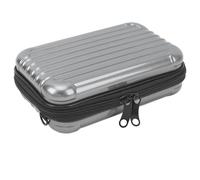 ASHATA Estuche de Transporte Portátil Impermeable para Insta360Ace / Ace Pro, Bolsa Protectora de Almacenamiento para Cámara Insta360Ace, Bandeja Interior Desmontable, con Doble (Grey)