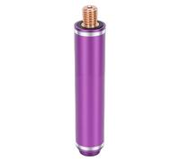 ASHATA Extensión de Taco de Billar de Aleación de Aluminio, Bloqueo Duro y Fuerte para la Mayoría de los Palos de Billar. Material: Aleación de Aluminio y Cubierta de Goma para Entusiastas del (#4)