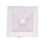 ASHATA Extractor de Techo, Ventilador de Escape de 10 Pulgadas, 38 W, Ventilador de Ventilación Silencioso para Baño, de Ventilación de Montaje en Techo para el Hogar, Cocina, Garaje, Oficina y