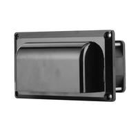 ASHATA Extractor de Ventilación Lateral, 12V, RV, Autocaravana, Remolque, Negro, Extractor para Barco, Yate Marino