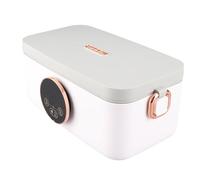 ASHATA Fiambrera con Calefacción Eléctrica, Calentadores Recargables de Gran Capacidad de 1000ml para Trabajo y Viajes por Carretera