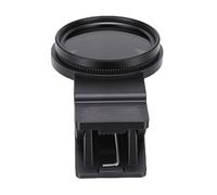 ASHATA Filtro de Lente CPL de 37 Mm para Reducción de Deslumbramiento de Cámara de Teléfono con Clip para Fotografía de Viajes