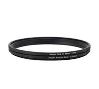 ASHATA Filtro de Lente de Cámara Anillo Adaptador Superior de 86 Mm, Anillo de Conversión de Aluminio Convertir el Hilo en Lente de Fijación Magnética 86-86 Mm para la Cámara