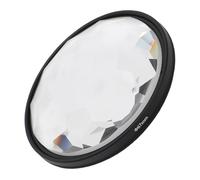 ASHATA Filtro de Lentes de Caleidoscopio, Filtro Especial de Efectos de Lentes de Cámara, Vidrio óptico de Alta Transmitancia, Compatible con Cámaras DSLR, sin Espejo y Teléfonos (67 mm)