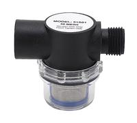 ASHATA Filtro en Línea de Rosca Hembra 14 de 1/2 Pulgada, Fuerte Resistencia a la Presión, Filtro de Agua para tuberías. Material: Colador de Bomba de Agua de Plástico