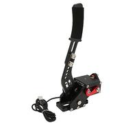 ASHATA Freno de mano USB de 64 bits, freno de mano USB para juegos de carreras de PC para ONE para PC Series S X para G920, freno de mano universal para juegos de carreras SIM (negro)