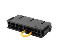 ASHATA Fuente de alimentación ATX de 24 Pines Módulo de alimentación de Arranque 20 + 4 Pines PSU Reinicio del Conector para la máquina BTC Miner