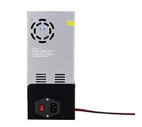 ASHATA Fuente de Alimentación para Impresora 3D, Fuente de Alimentación Regulada para Impresora 3D para Salida Ender-3 3PRO DC24V/15A Entrada AC110V/240V, Fuente de Alimentación