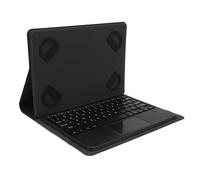 ASHATA Funda con Teclado TouchPad para Tabletas de 9 a 11 Pulgadas, Teclado Inalámbrico BT 2 en 1 con Panel Táctil, Funda con Teclado Desmontable Magnético Universal para para iOS