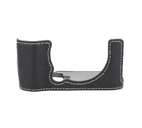 ASHATA Funda para Cámara X-M5, Media Cubierta Protectora de Cuero de Nailon PVA, Cómoda Funda para Cámara con Correa Ajustable para el Hombro, Color Negro