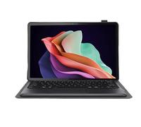 ASHATA Funda para Teclado Tab P12 de 12,7 Pulgadas, Magnéticamente Desmontable con Panel Táctil, Soporte para Bolígrafo, Conexión, para Tableta TB370FU/TB371FC (Black)