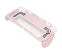 ASHATA Funda Protectora Compatible con OLED de Mano, Funda Acoplable Antideslizante a Prueba con PC de Mano, Accesorios Duraderos para Consola OLED de 7 Pulgadas (PINK)