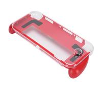 ASHATA Funda Protectora Compatible con OLED de Mano, Funda Acoplable Antideslizante a Prueba con PC de Mano, Accesorios Duraderos para Consola OLED de 7 Pulgadas (rojo)