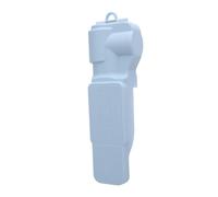 ASHATA Funda Protectora de Pantalla para Lente de Cámara Portátil 3, Construcción Robusta, Acolchado de Algodón, Exterior Azul, Textura Fina