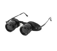 ASHATA Gafas Binoculares a Mano para Pescar, 10x Zoom óptico Plegable Anteojo con Anteojos, Ajuste de Enfoque, Gafas de ópera para Observación de Aves de Pesca