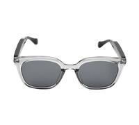 ASHATA Gafas Inteligentes AI para Hombres y Mujeres, Gafas de Traducción Bluetooth, Bloqueo de Iluminación Azul Multifuncional para Llamadas Musicales, para Viajes, Deportes, Uso Al (Gris