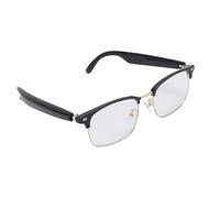 ASHATA Gafas Inteligentes, Audio Gafas Inteligentes con Altavoces de Doble Unidad Cancelación de Ruido 5.3 Bloqueo de Luz Azul Protección UV para Llamadas Actividades Al Aire Libre
