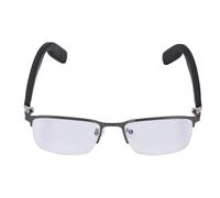 ASHATA Gafas Inteligentes, Gafas de Sol Polarizadas con Micrófono y Altavoz, TR90 Anti Luz Azul Táctil Inalámbrico Bluetooth Música Auriculares Abiertos Gafas de Sol para Deportes Al