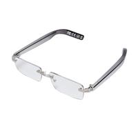 ASHATA Gafas Inteligentes sin Marco AI Translation para Hombres y Mujeres, Gafas de Sol Bluetooth con Bloqueo de Luz Azul con Reproducción de Música Inalámbrica y Funciones de Llamadas