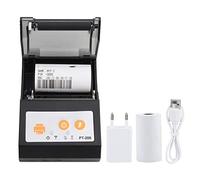 ASHATA Impresora térmica Bluetooth, Impresora inalámbrica portátil Mini Bluetooth Impresora térmica de 58 mm, Impresora de Recibos inalámbrica de Alta Velocidad de 90 mm/s Impresora térmica